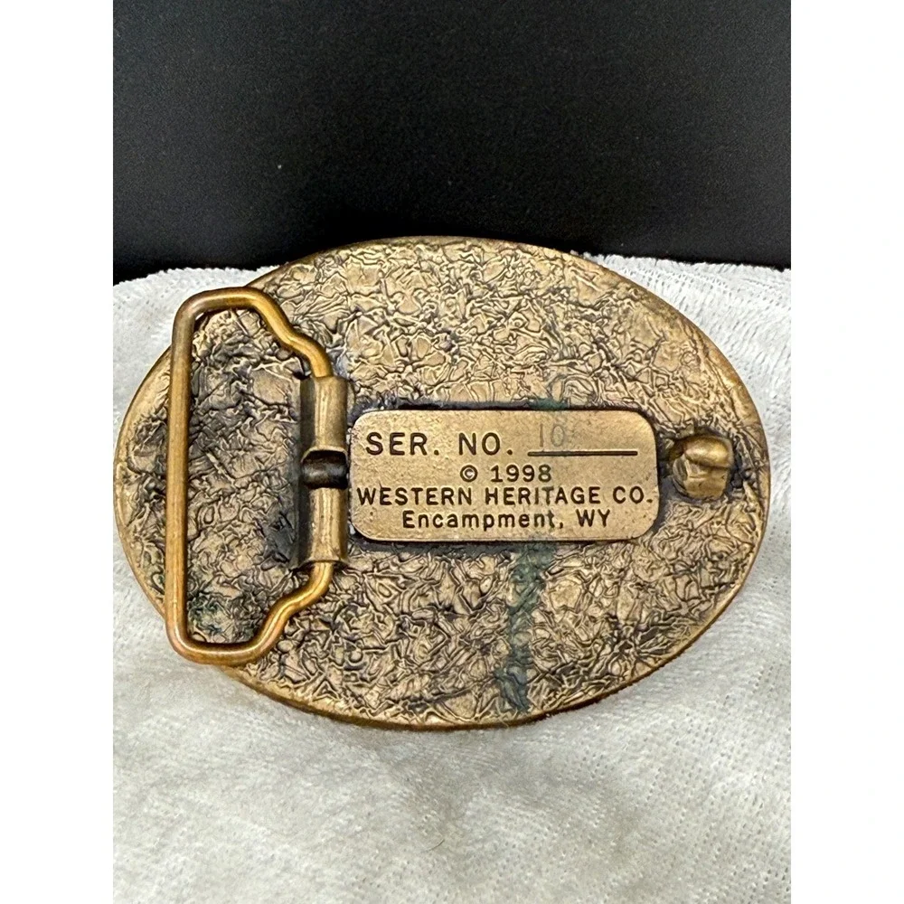 Vintage Douglas Fire Department Belt Buckle‎ 100 years 1898-1998
